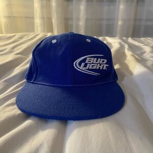 Royal blue Bud Light cap